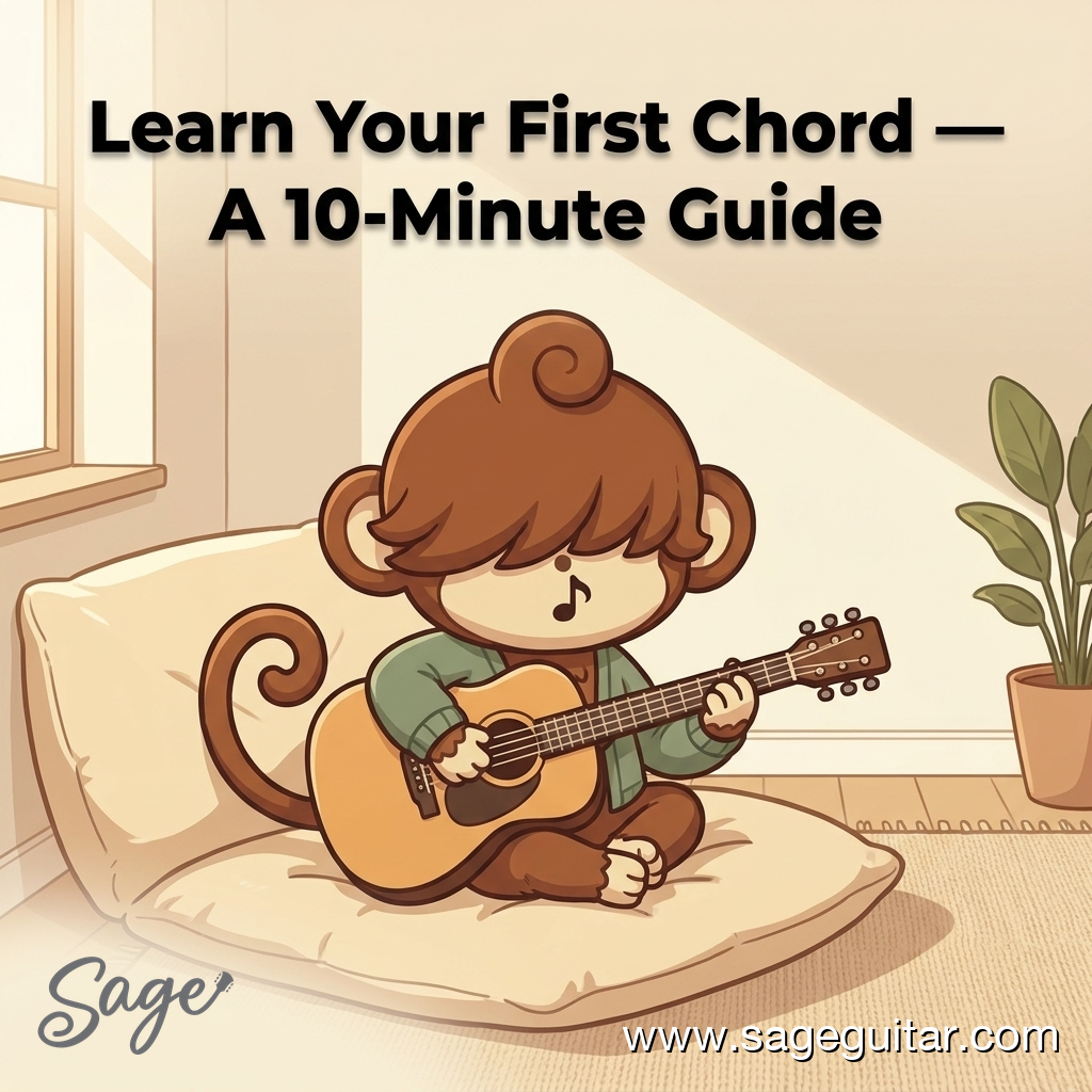 Learn Your First Chord — A 10-Minute Guide