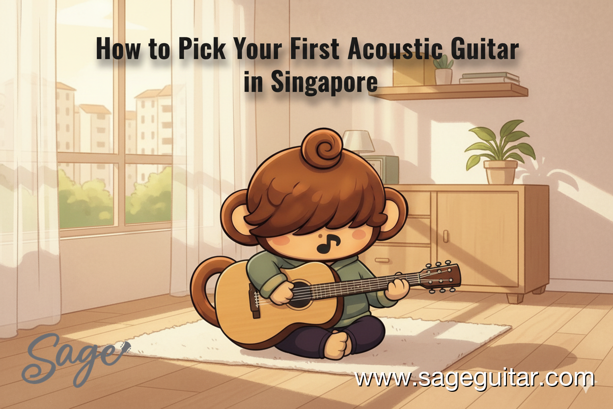 How to Pick Your First Acoustic Guitar in Singapore