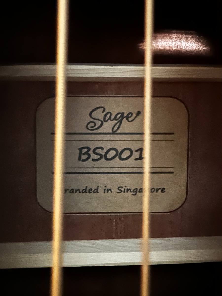 BabySage 3/4 sized Acoustic Guitar Vintage