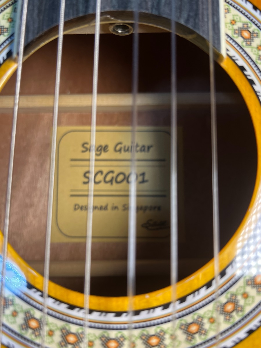 Sage Classical Guitar 4/4