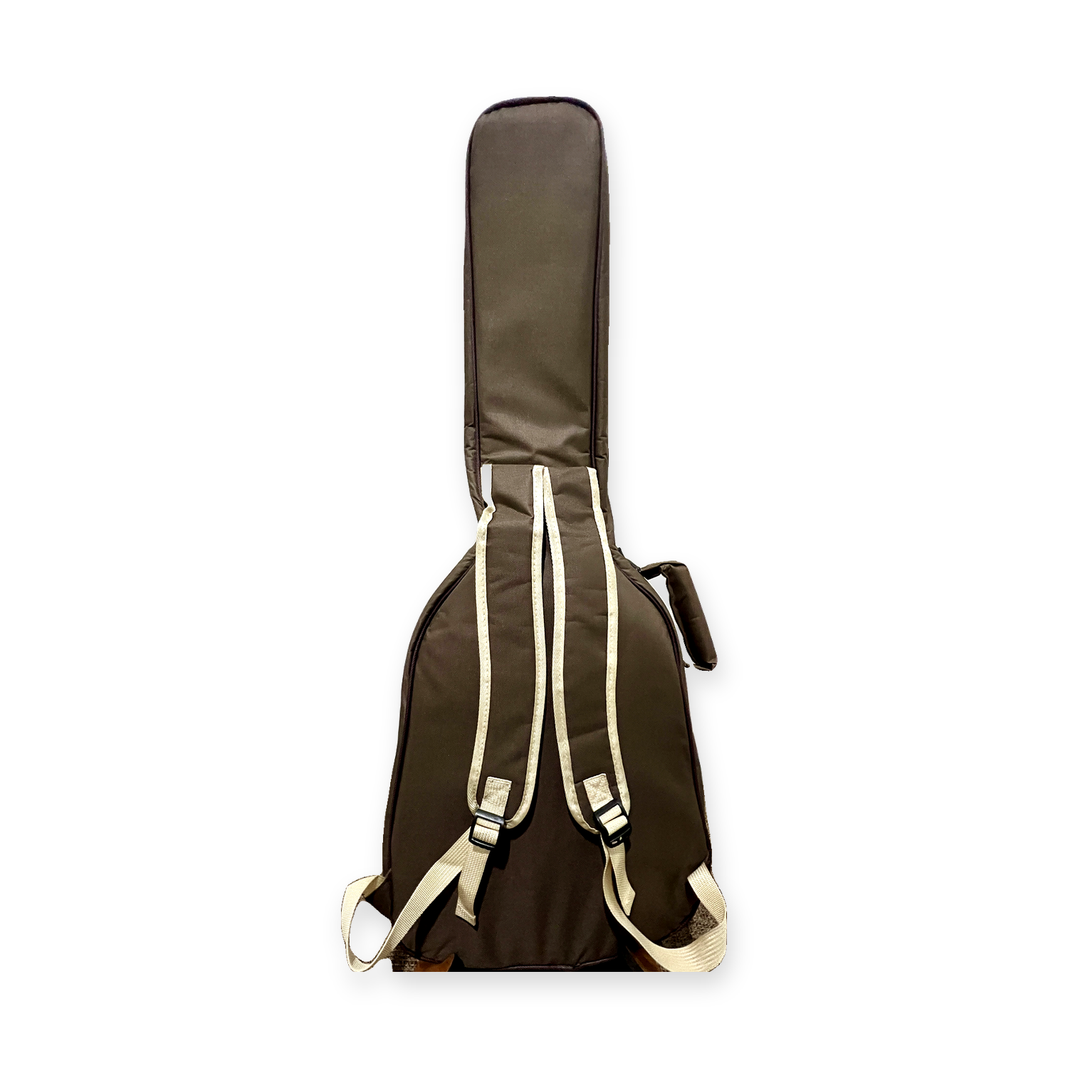 Sage 36 inch padded gig bag Brown back with backpack straps