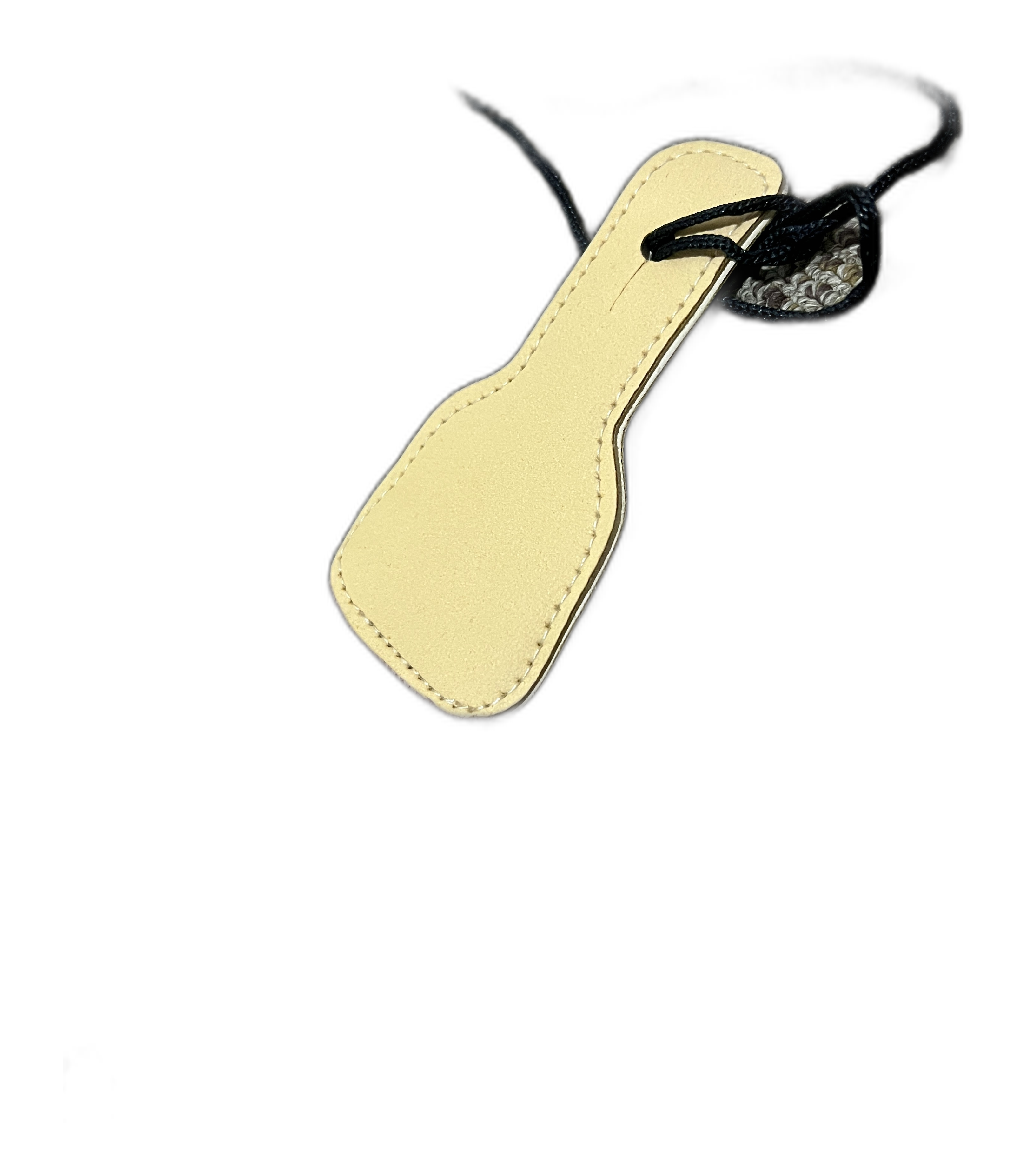 Sage guitar strap leather end with tie-on lace for the headstock