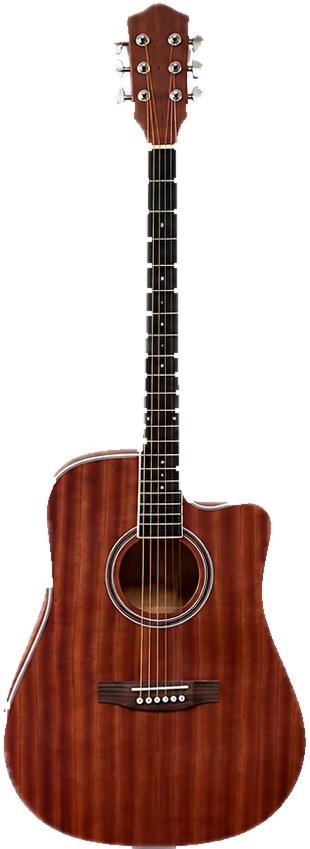 SageBasic 41" Acoustic Guitar Mahogany