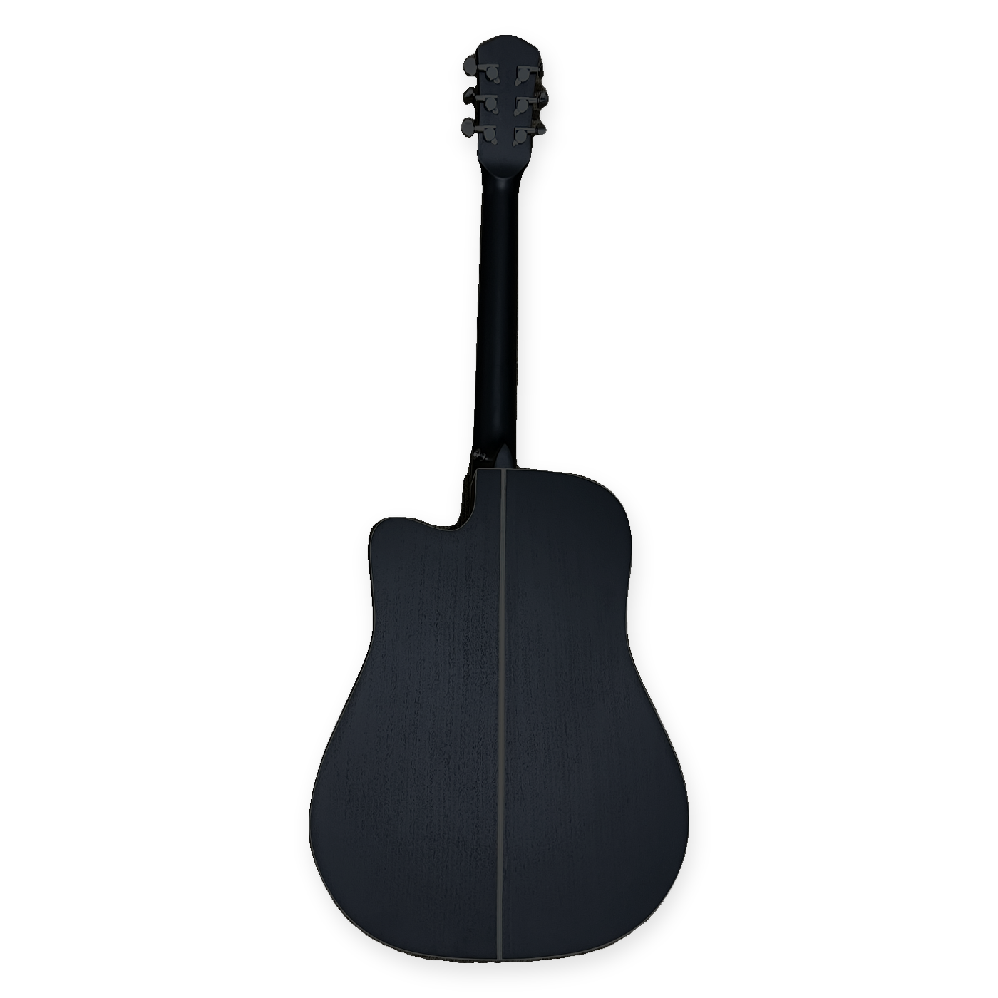 SageBasic 41 inch acoustic guitar Black back