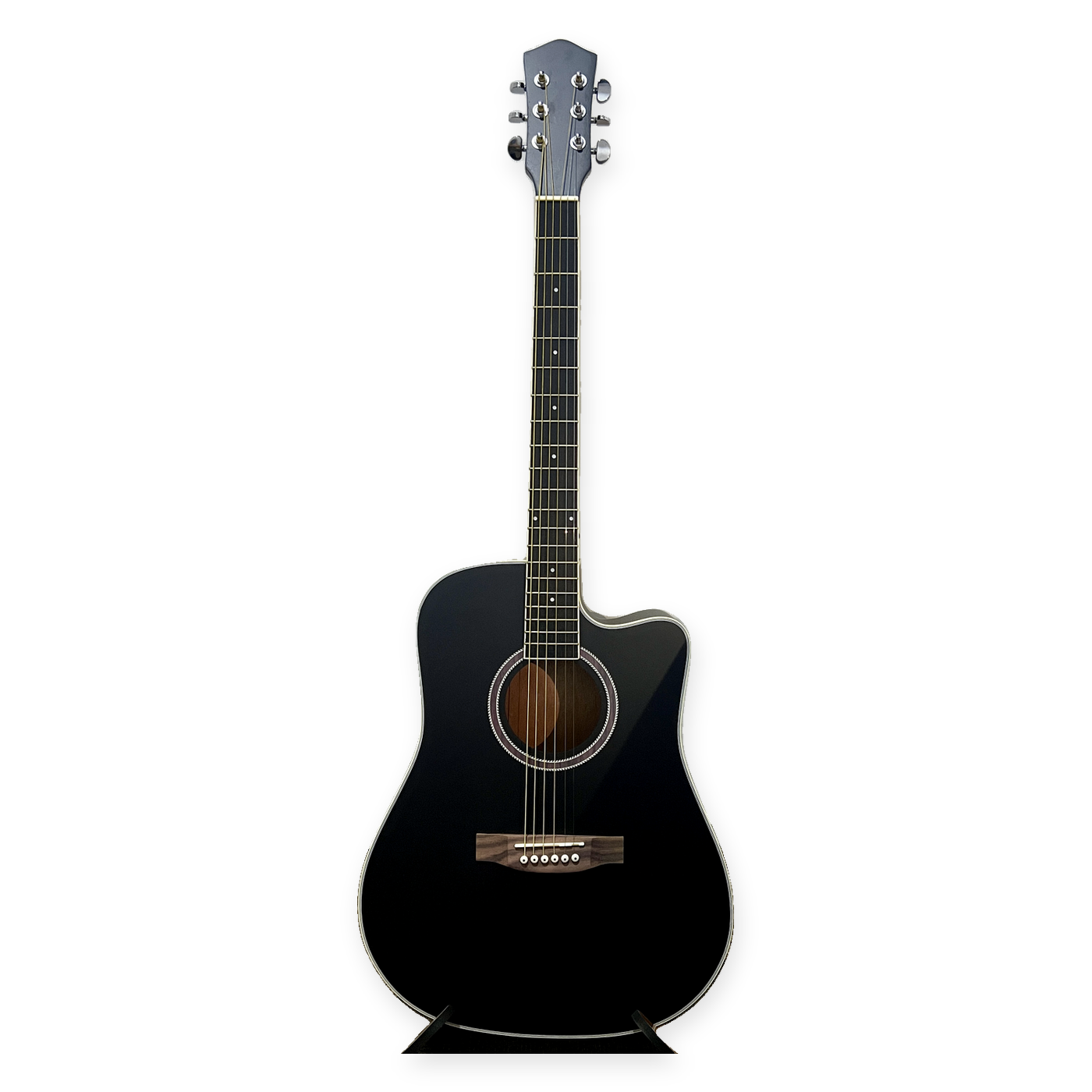SageBasic 41" Acoustic Guitar – Black