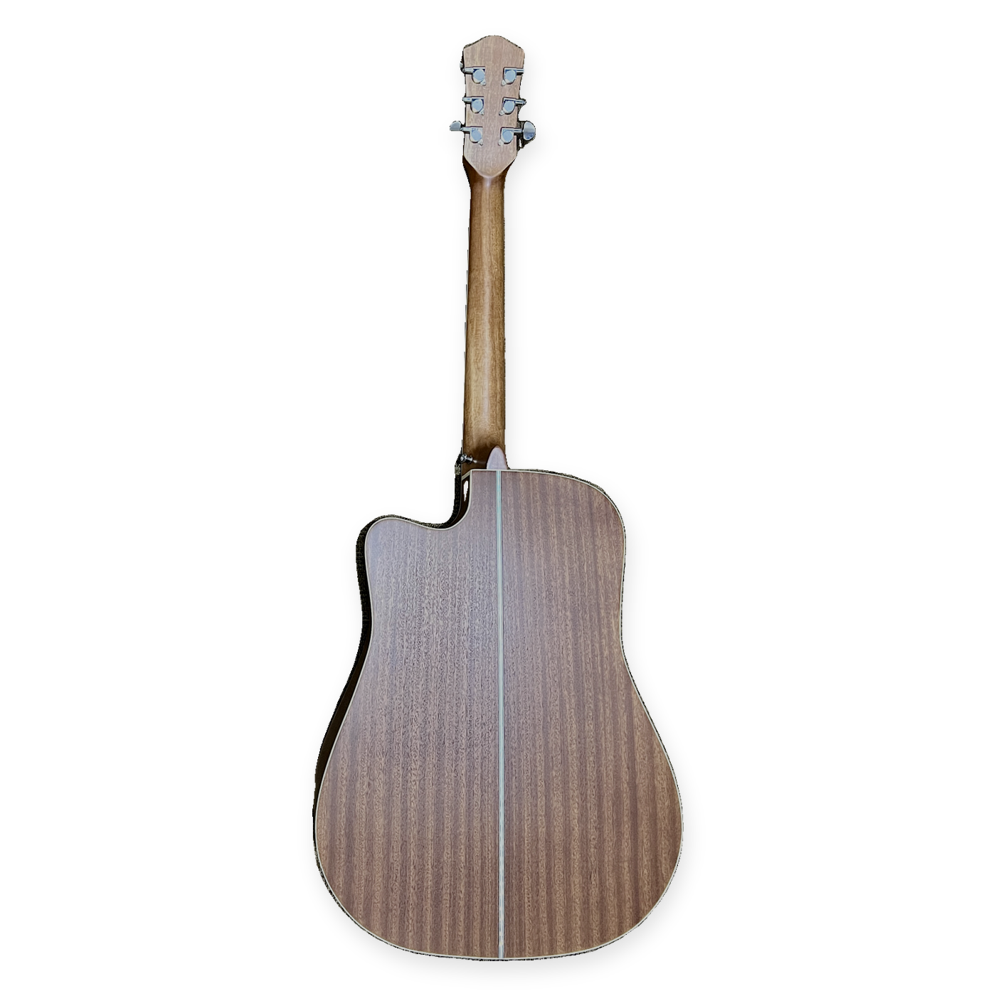 SageBasic 41 inch acoustic guitar Natural back