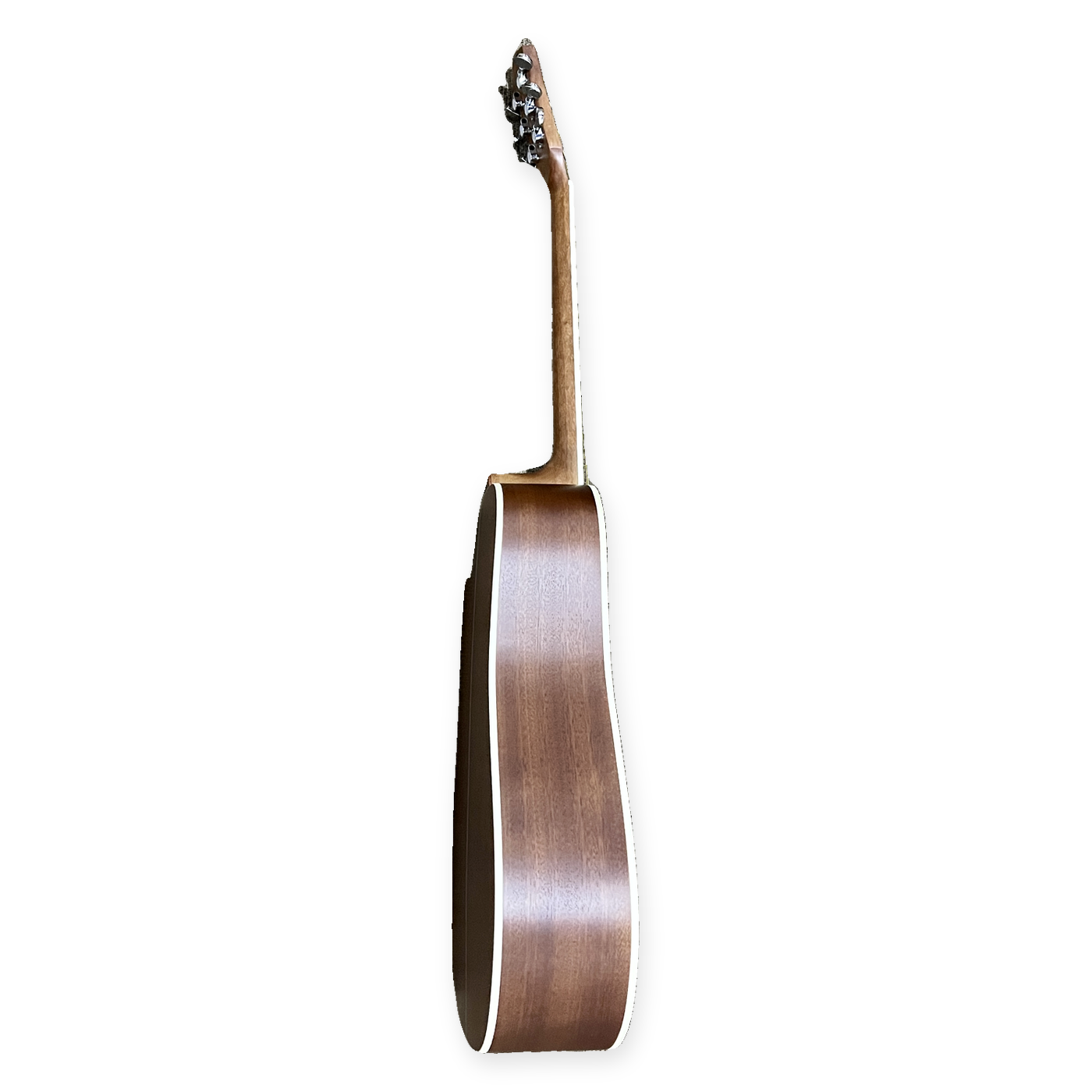SageBasic 41 inch acoustic guitar Natural side