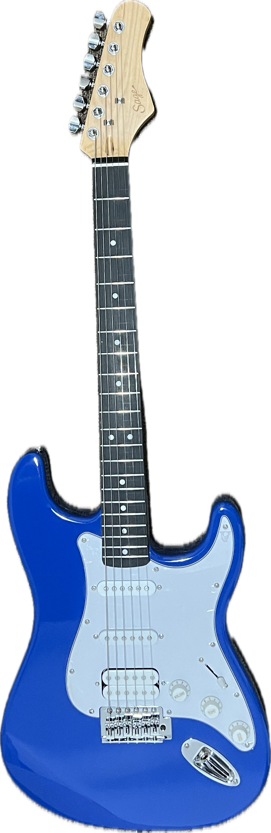 Sage ST-20 Electric Guitar Blue