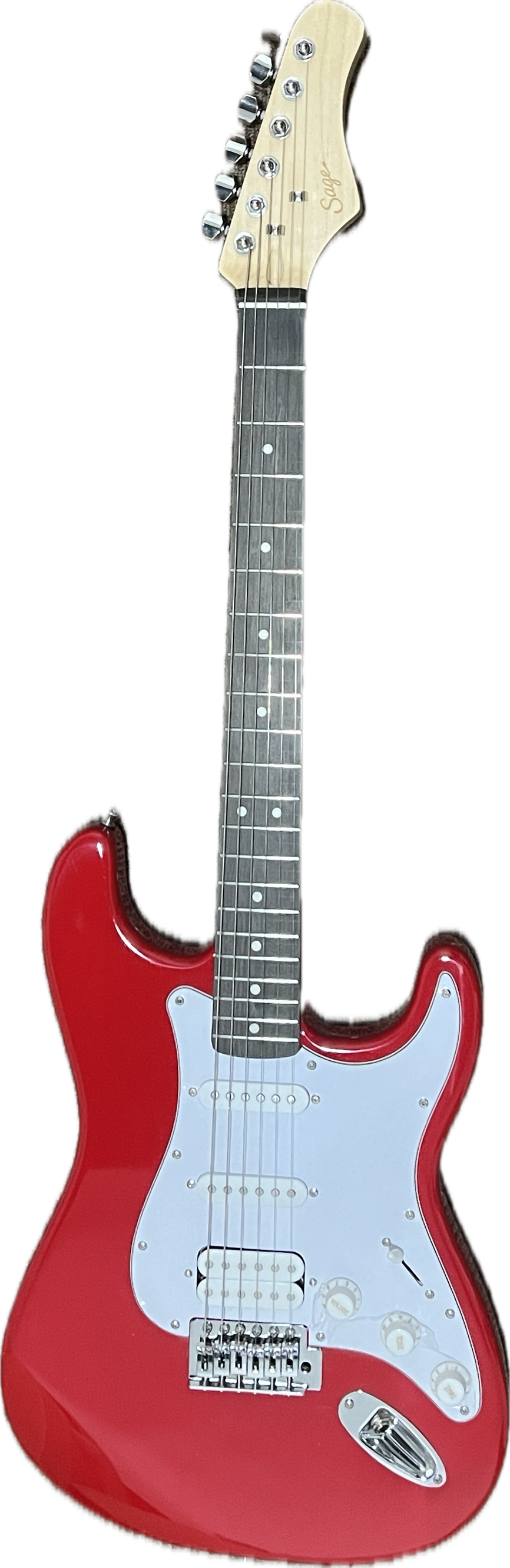 Sage ST-20 Electric Guitar Red